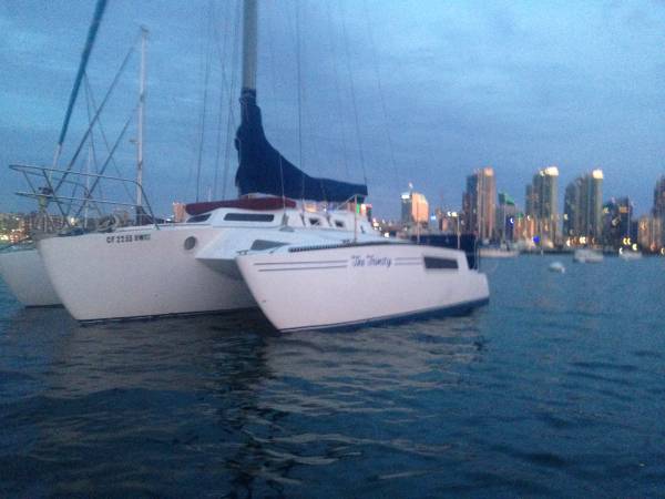 Used Sail Trimaran for Sale 1987 28 Modified Horstman 